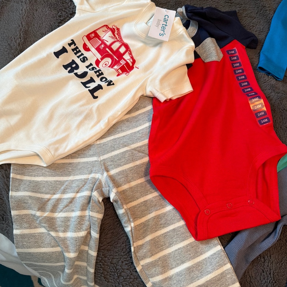 Brand New Clothing 24M, 2T, and 5T